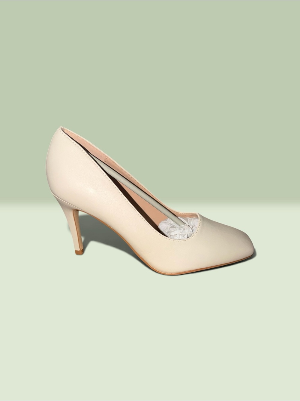 Classic Cream Women's Pointed Toe Pumps